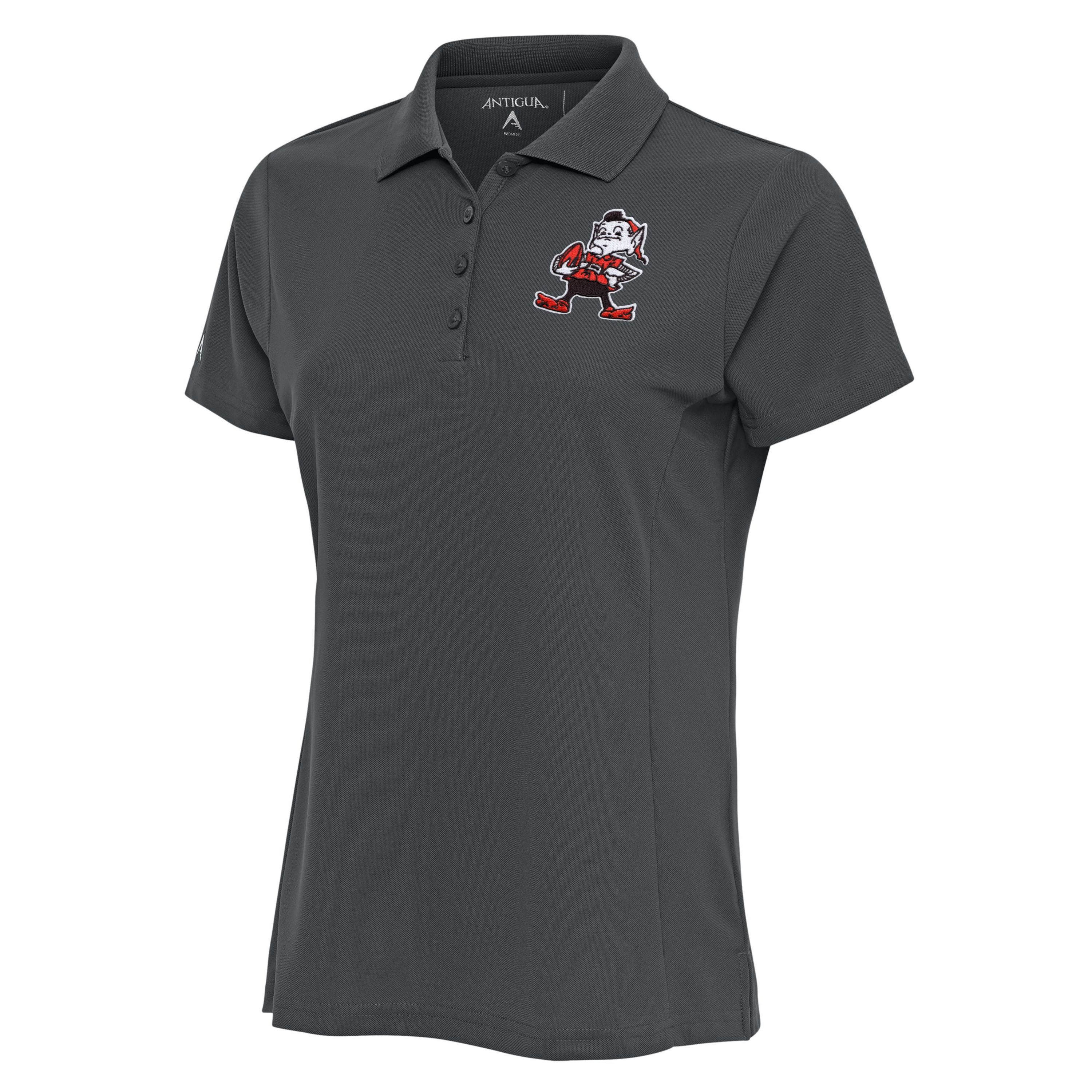 NFL Cleveland Browns "Brownie" Womens Legacy Pique Polo