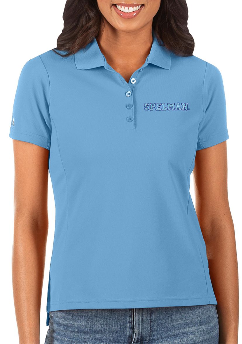 Spelman College Jaguars NCAA Light Spelman NCAA Jaguars Legacy Pique Polo