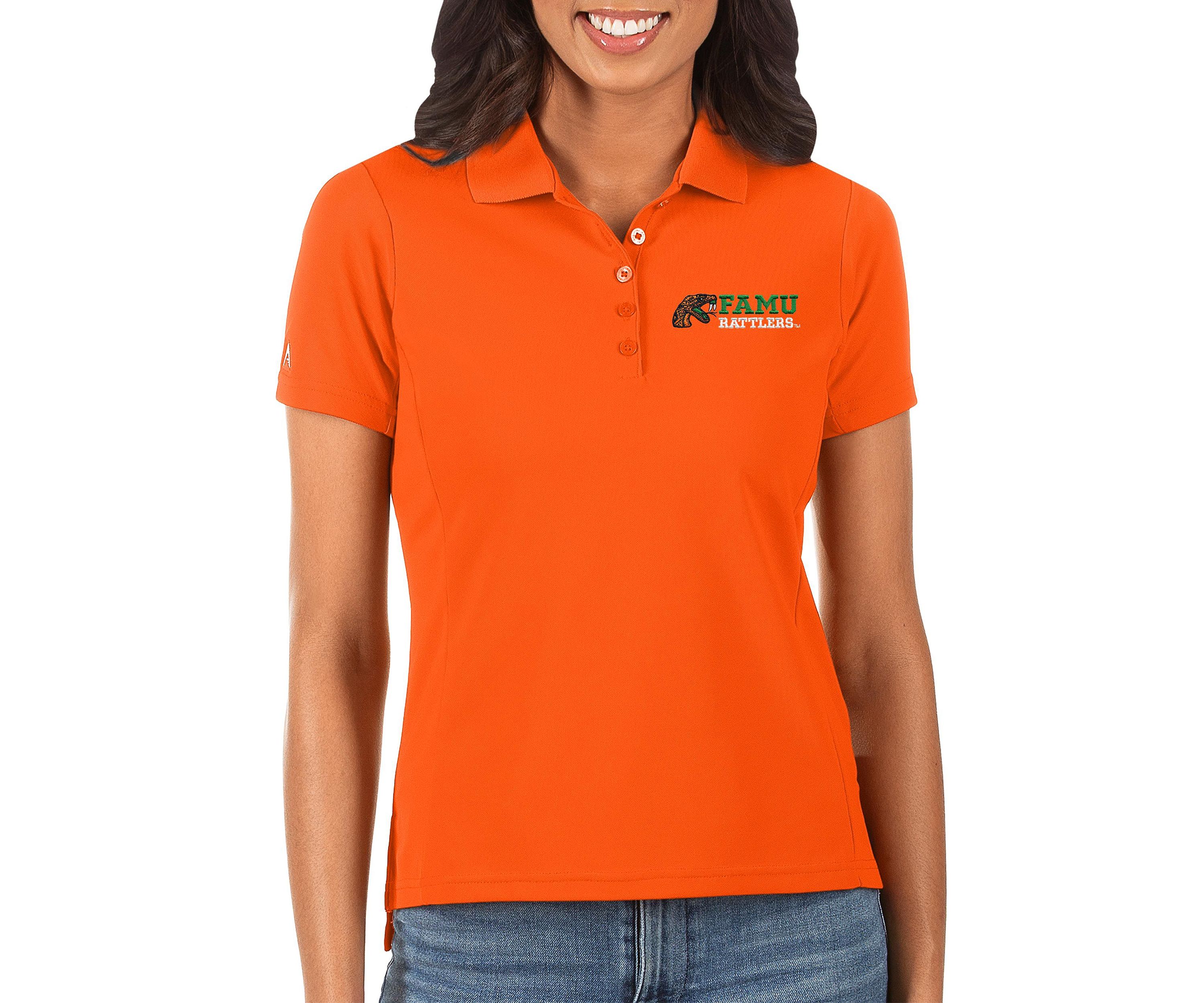 NCAA Florida A&M Rattlers Legacy Pique Polo