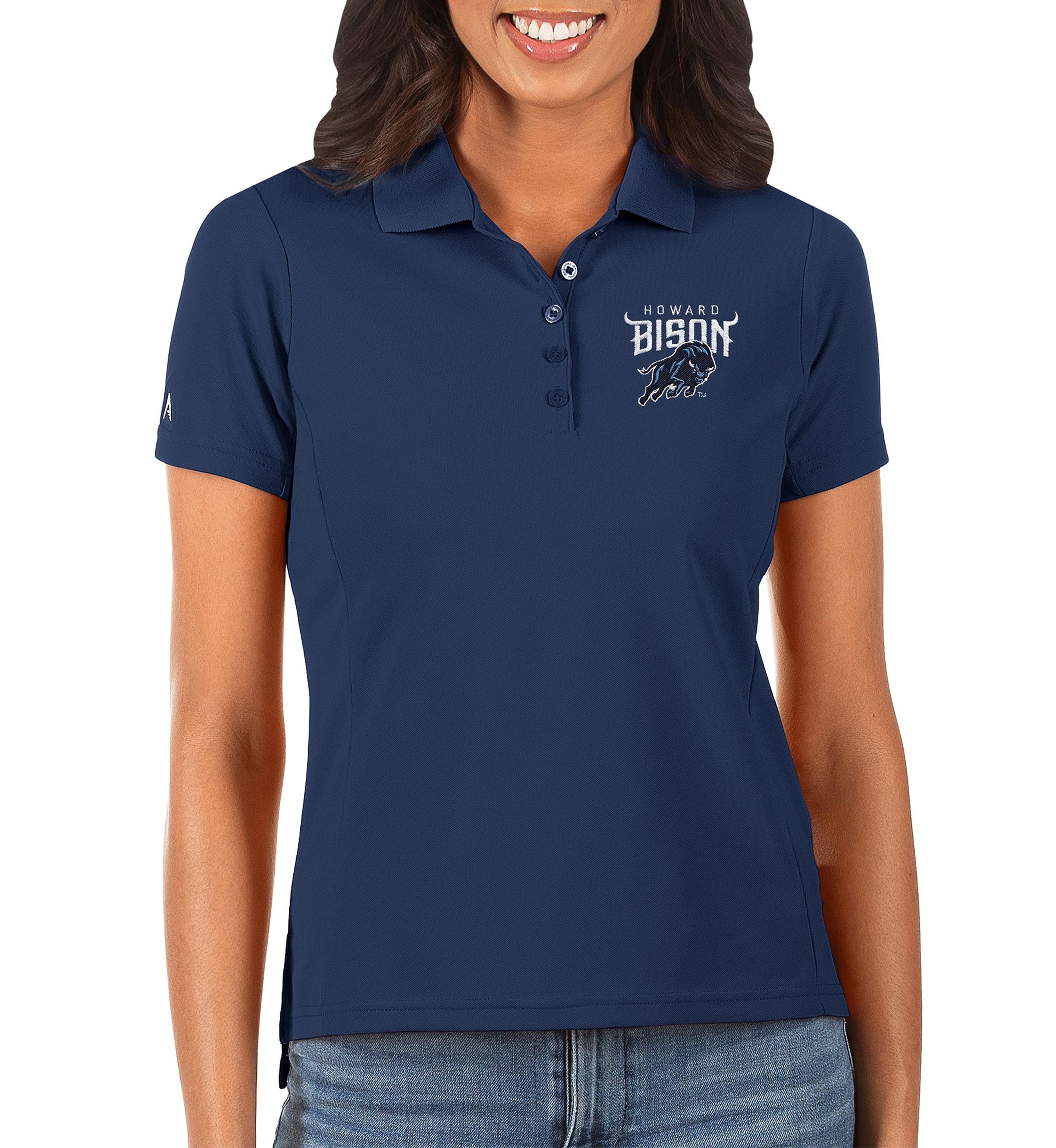 NCAA Howard Bison Legacy Pique Polo