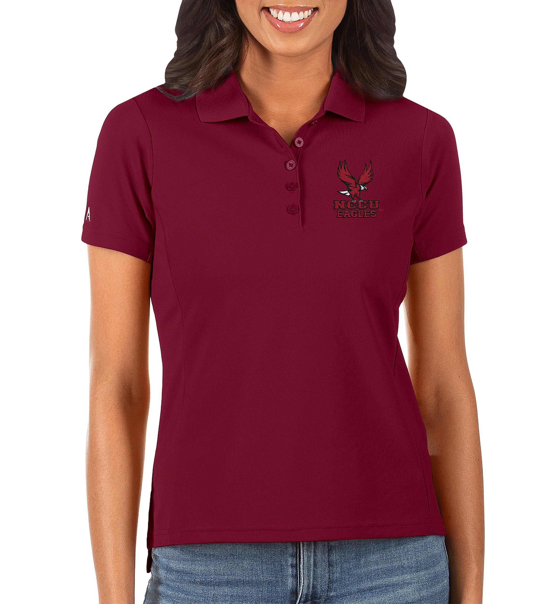 NC Central Eagles NCAA North Carolina Central Eagles Legacy Pique Polo
