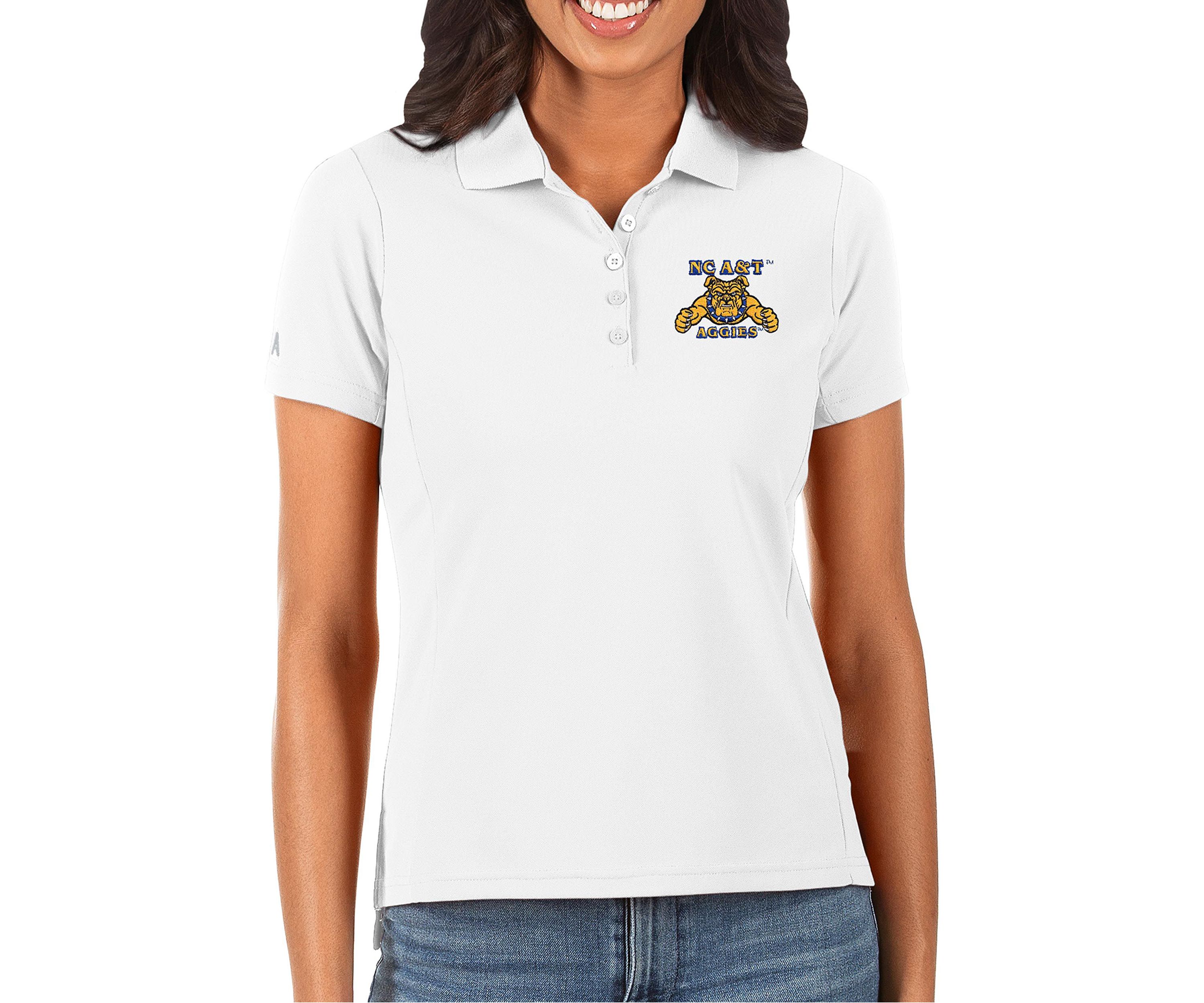 NC A&T Aggies NCAA North Carolina A&T Aggies Legacy Pique Polo