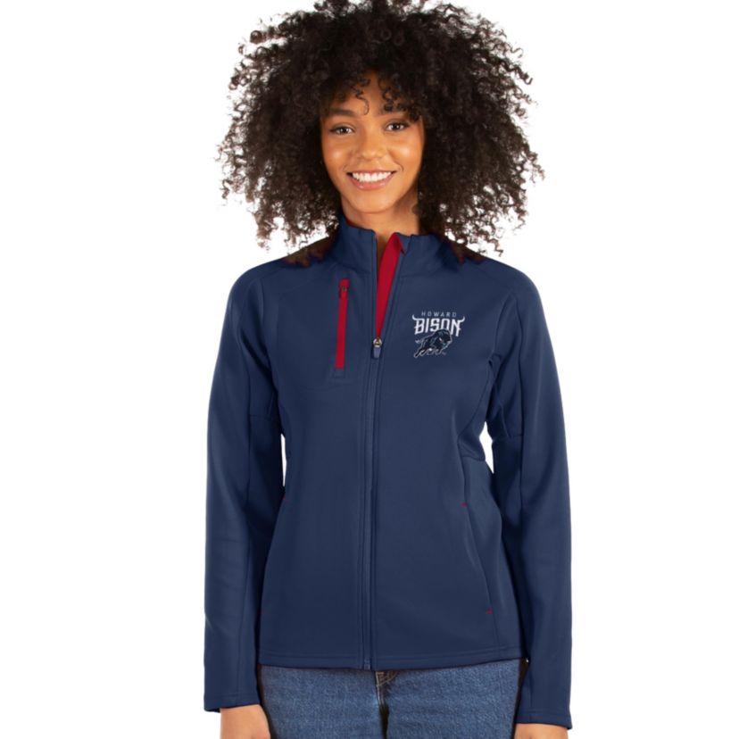 NCAA Navy/Red Howard Bison Generation Full-Zip Jacket