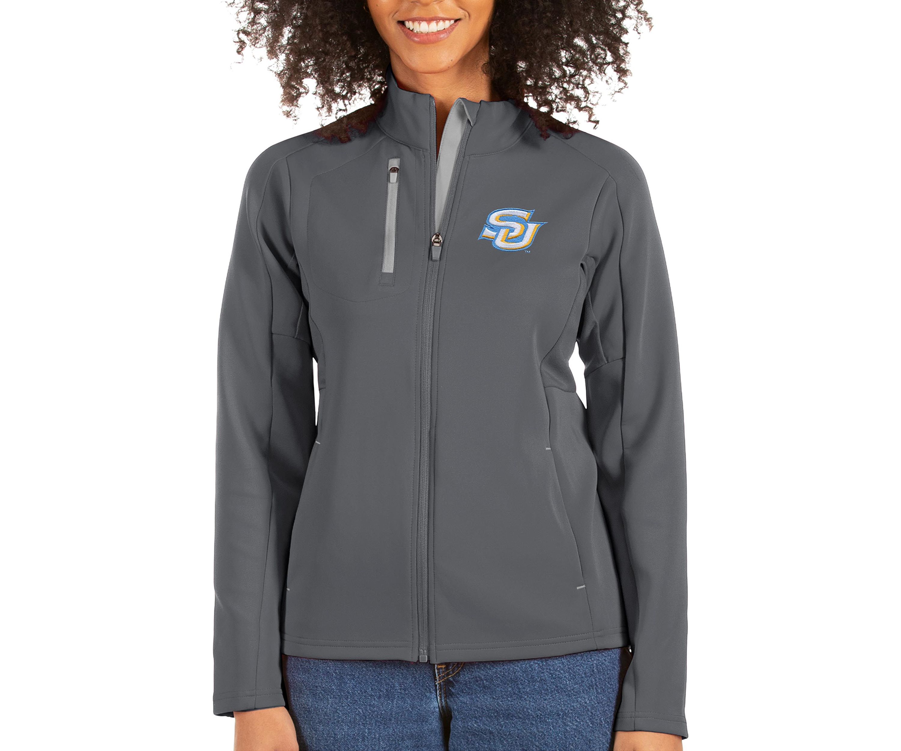 NCAA Charcoal/Silver Southern University Jaguars Generation Full-Zip Jacket
