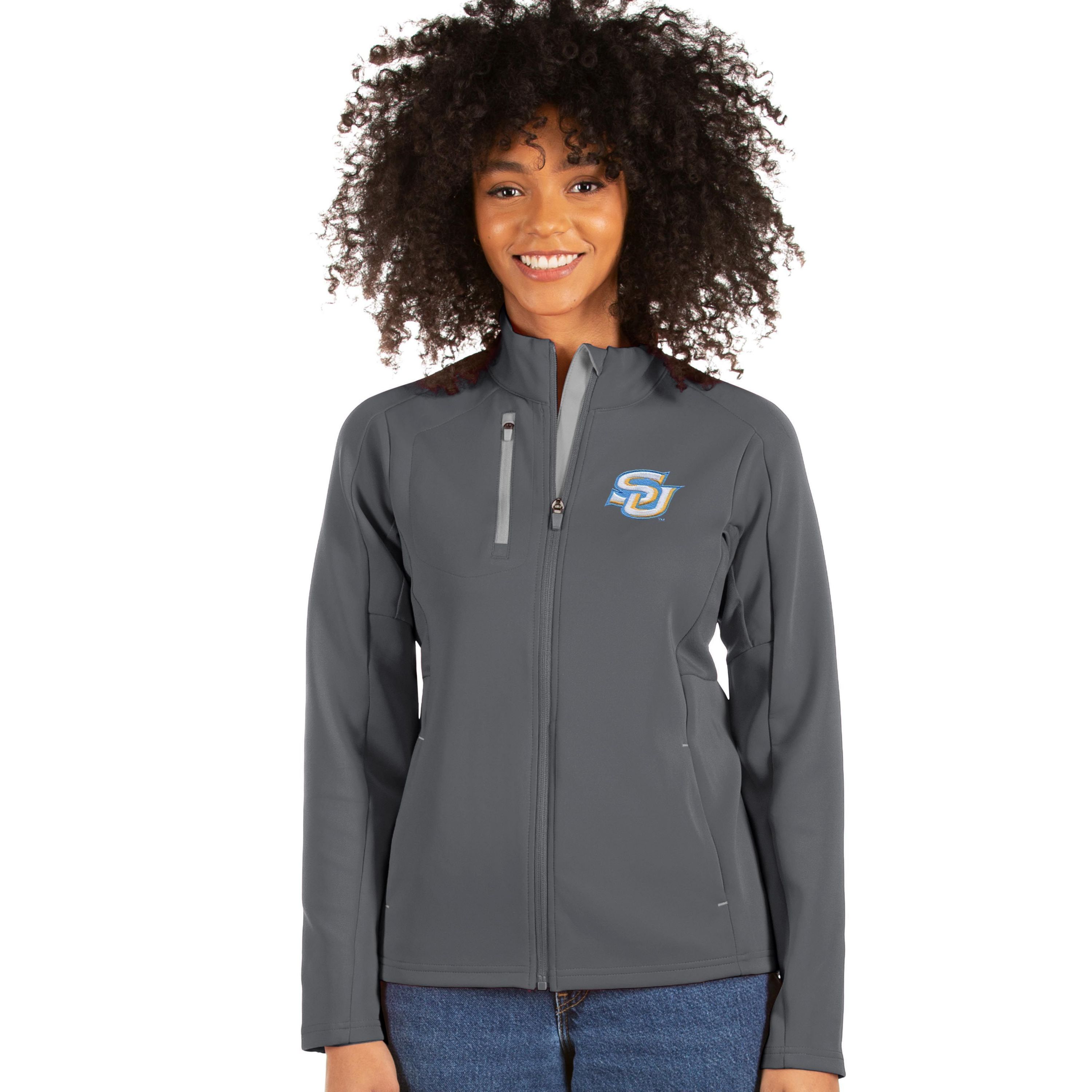 NCAA Charcoal/Silver Southern University Jaguars Generation Full-Zip Jacket