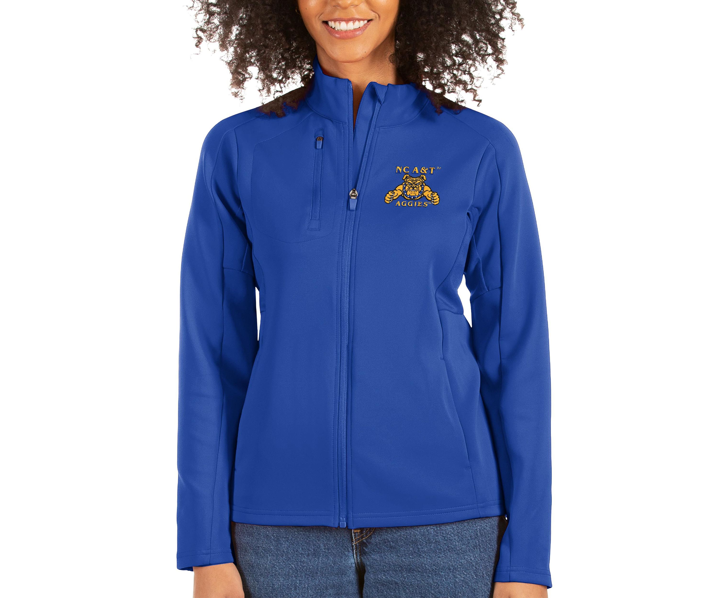 NC A&T Aggies NCAA White/Silver North Carolina A&T Aggies Generation Full-Zip Jacket