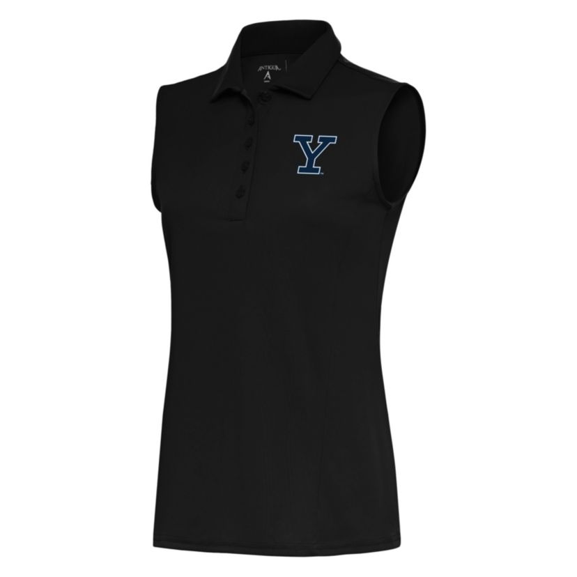 NCAA Yale University Womens Sleeve Less Tribute Polo