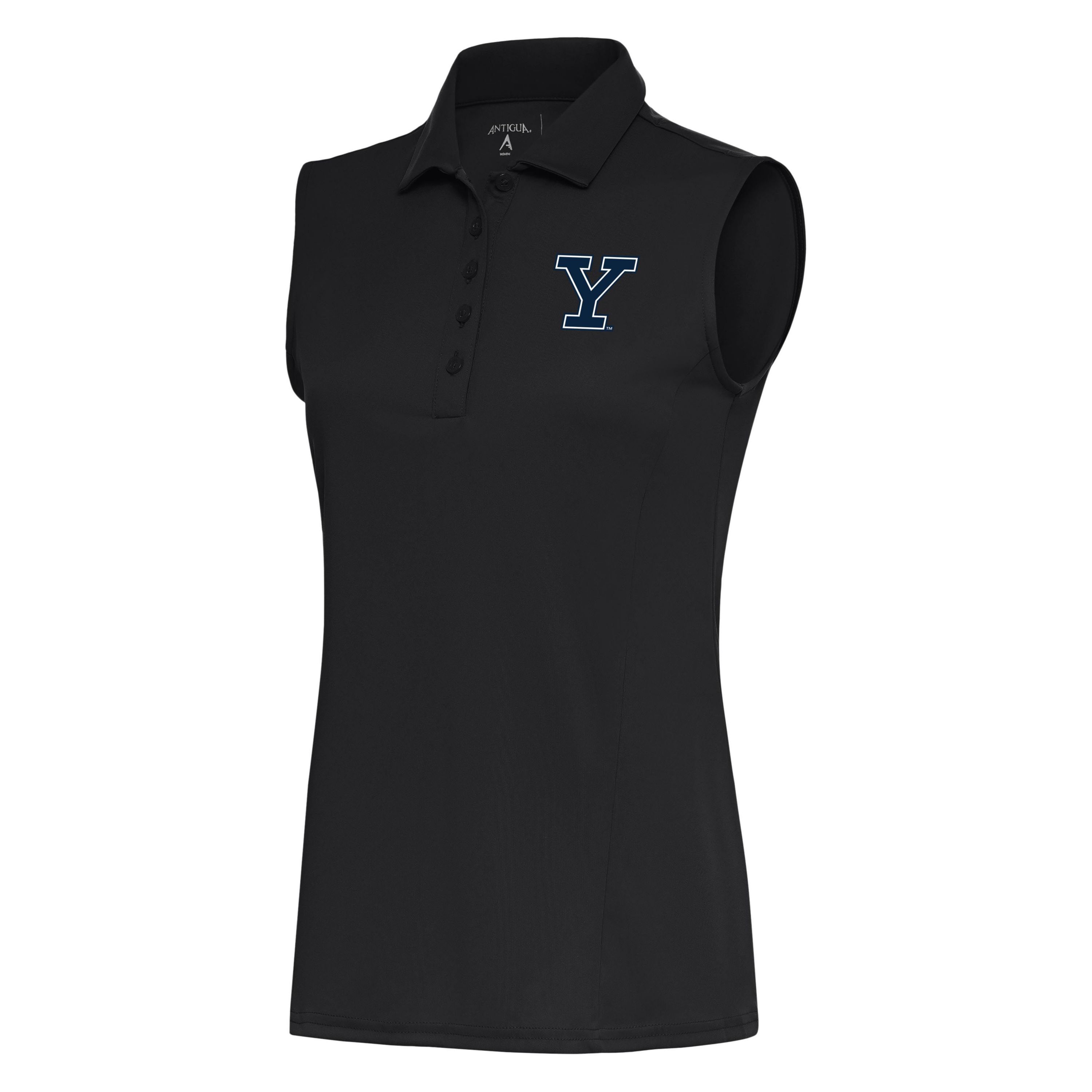 NCAA Yale University Womens Sleeve Less Tribute Polo