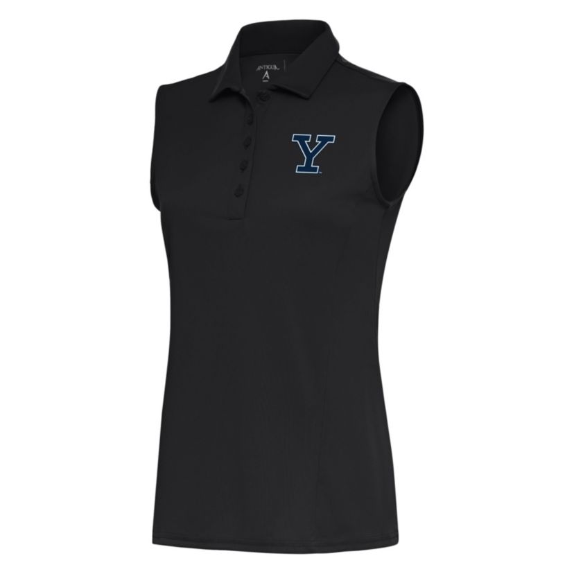 NCAA Yale University Womens Sleeve Less Tribute Polo