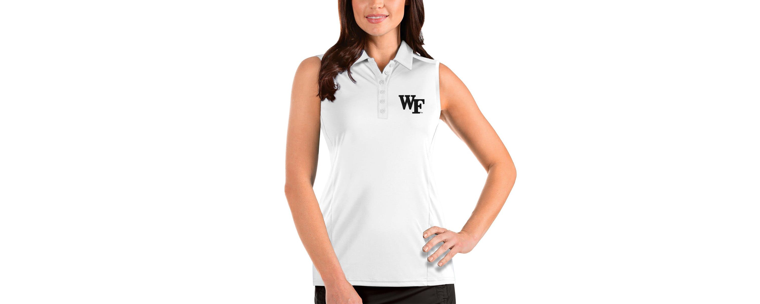 NCAA Wake Forest Demon Deacons Tribute Sleeveless Polo