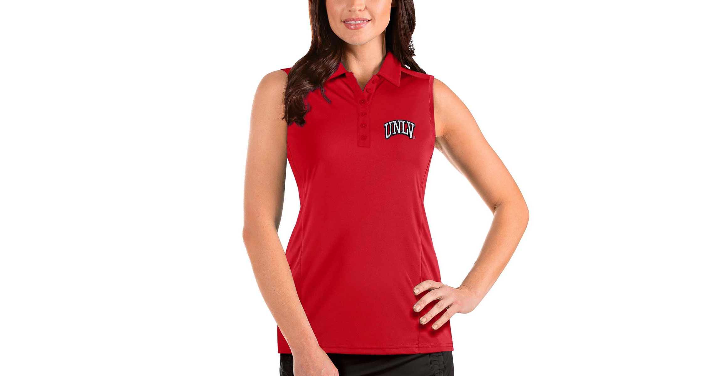 NCAA UNLV Rebels Tribute Sleeveless Polo