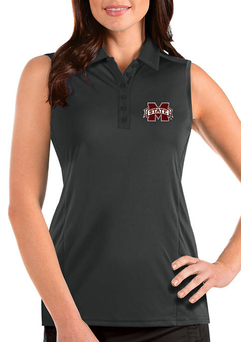 Womens NCAA Mississippi State Bulldogs Sleeveless Tribute Top