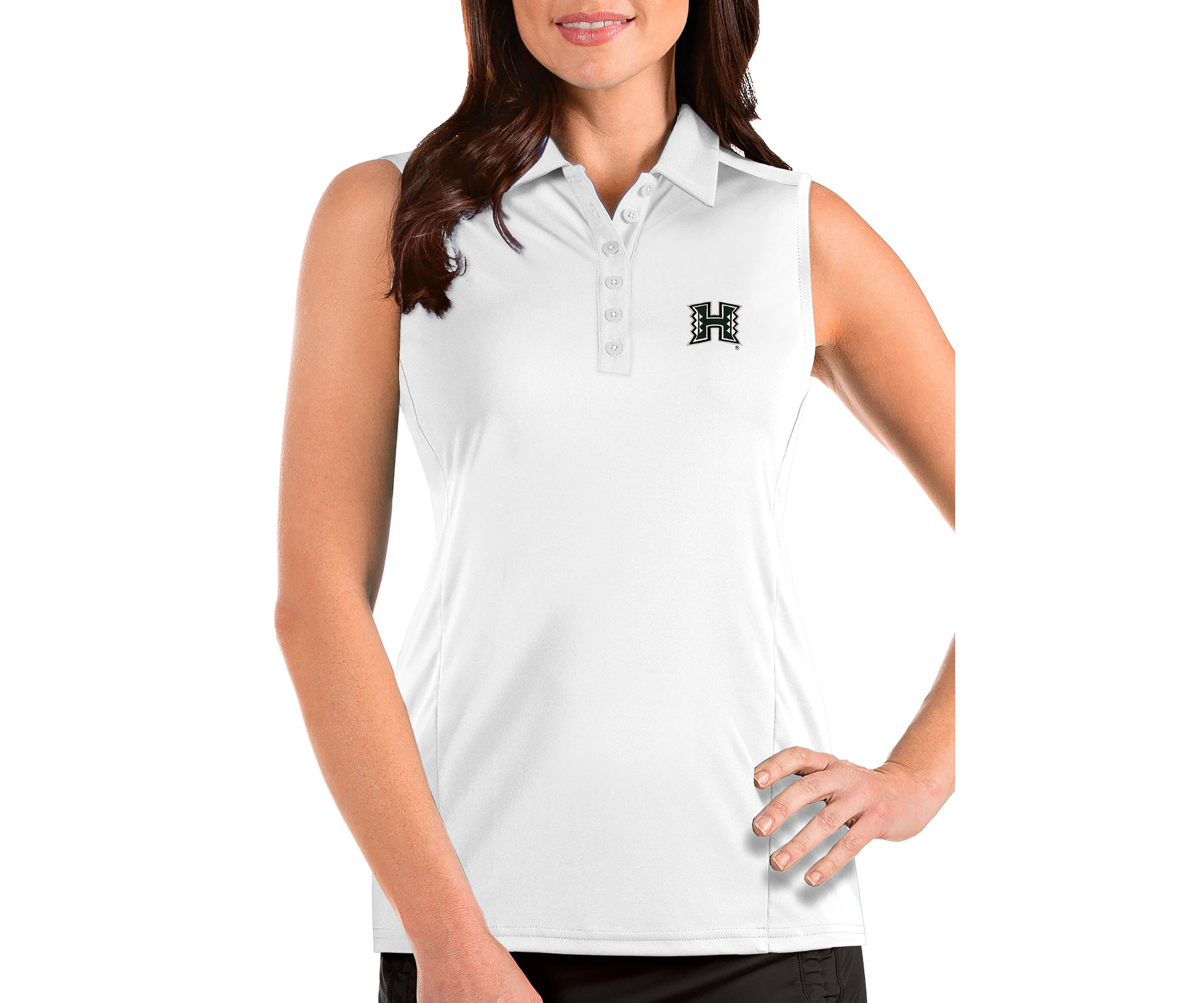 Hawaii Rainbow Warriors NCAA Hawaii Warriors Tribute Sleeveless Polo