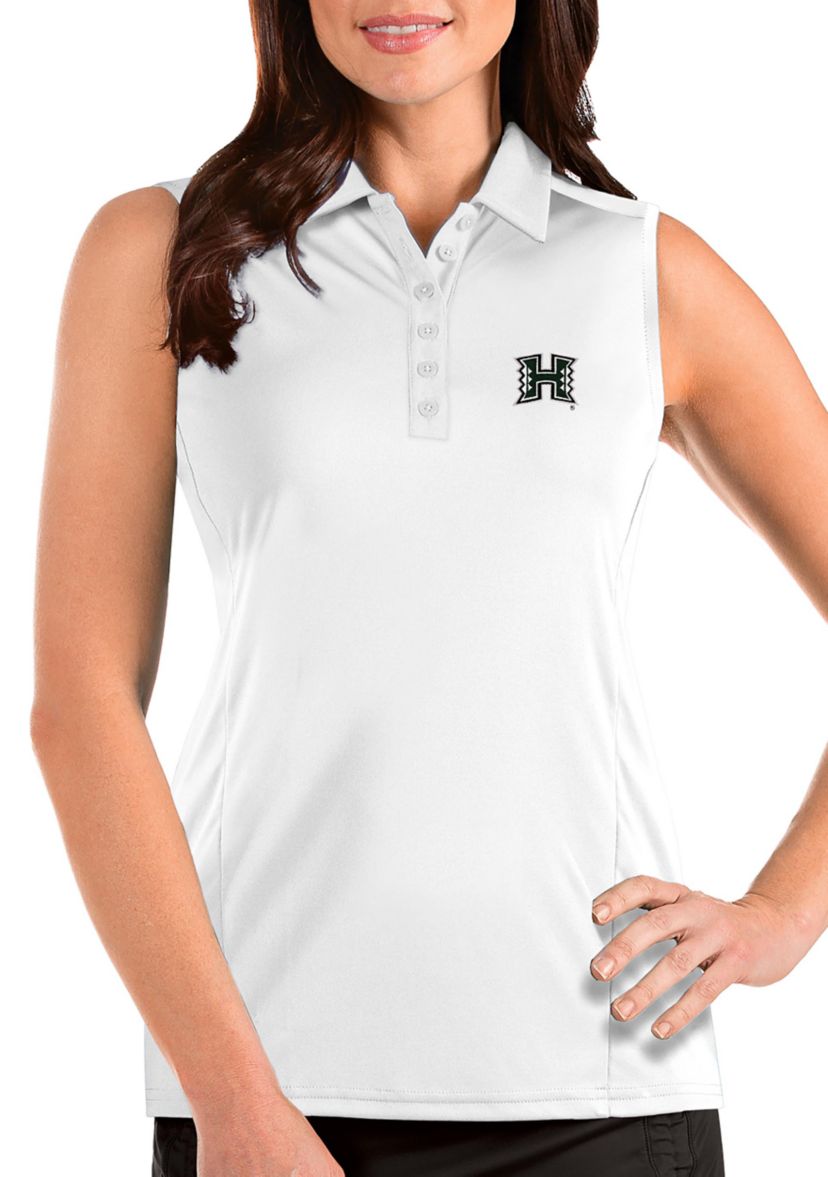 Hawaii Rainbow Warriors NCAA Hawaii Warriors Tribute Sleeveless Polo