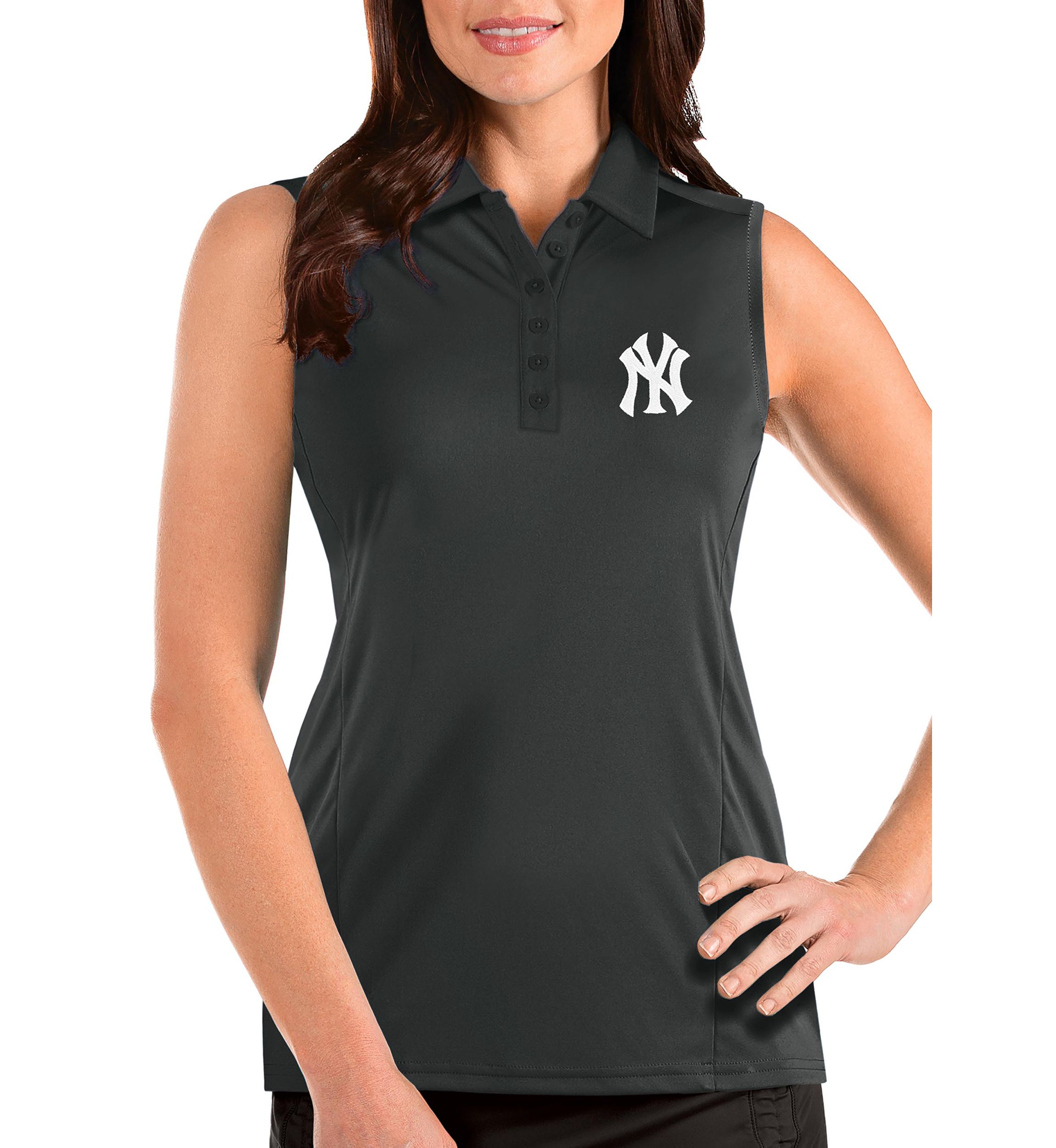 MLB New York Yankees Sleeveless Tribute Polo
