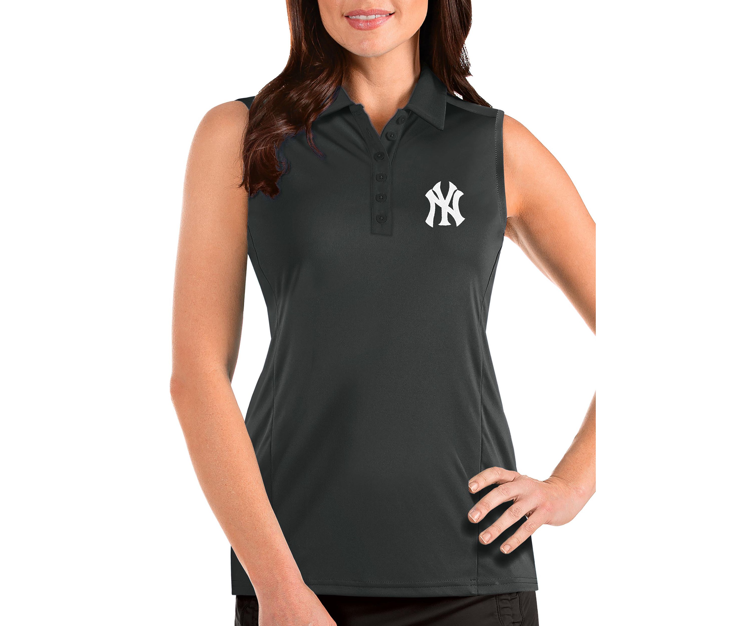 MLB New York Yankees Sleeveless Tribute Polo