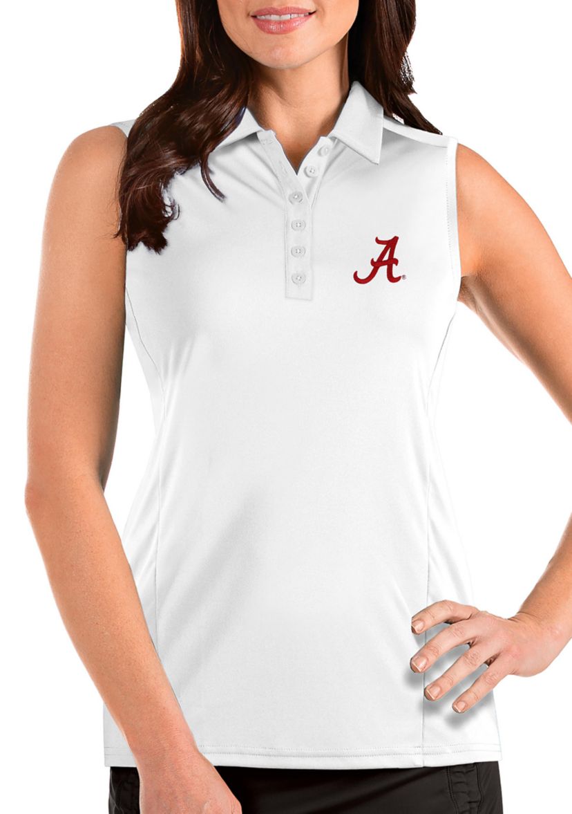 Alabama Crimson Tide NCAA Alabama Tide Tribute Sleeveless Polo