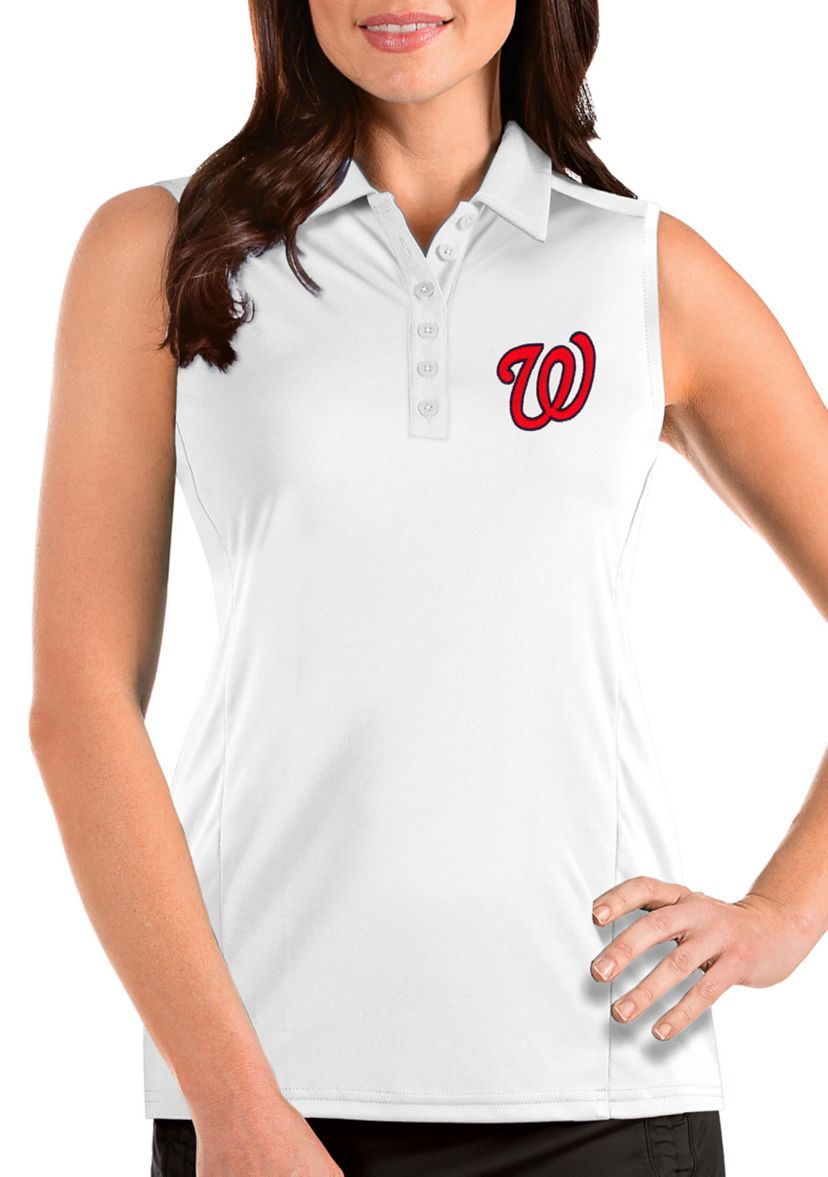 Womens MLB Washington Nationals Sleeveless Tribute Top