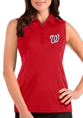 Antigua Men's Washington Nationals Tribute Short Sleeve Polo Shirt