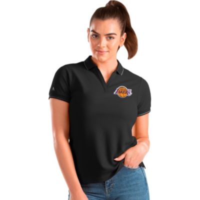 Women's Antigua Purple Los Angeles Lakers Affluent Polo Size: Small