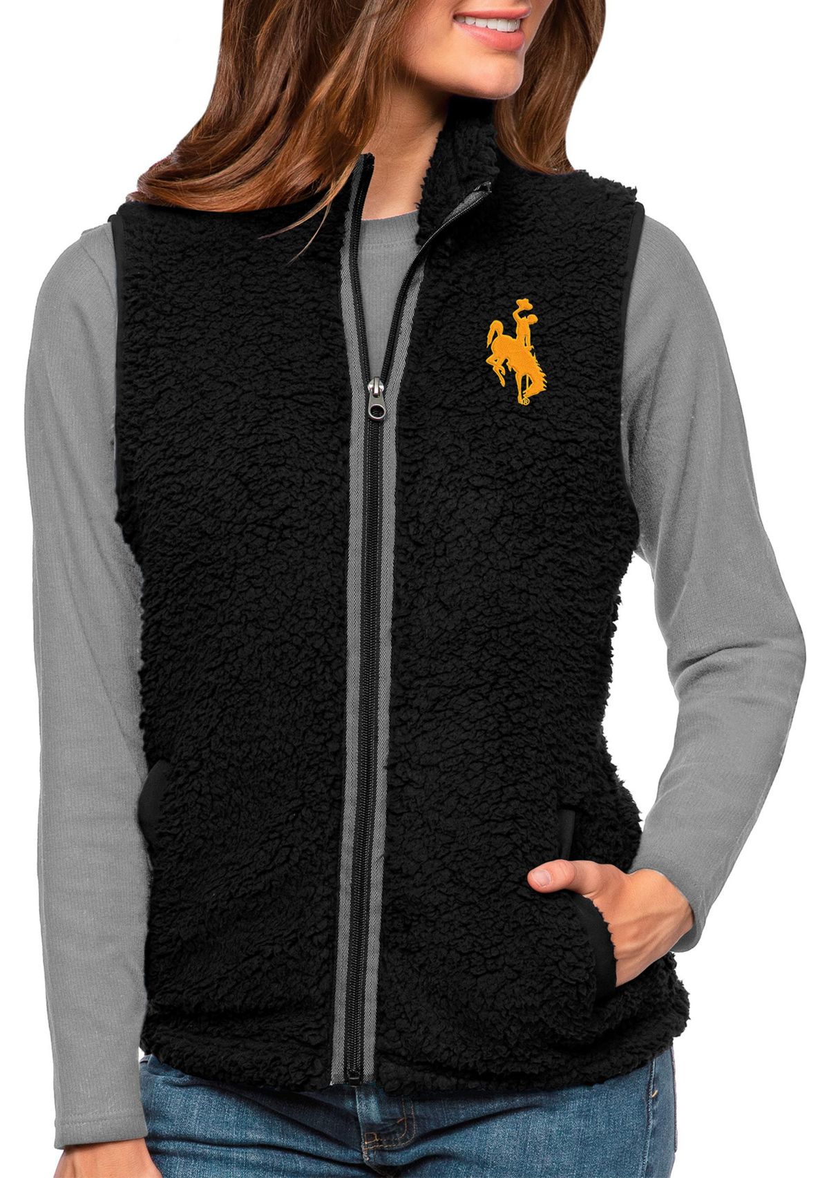 NCAA Wyoming Cowboys Woven Grace Vest