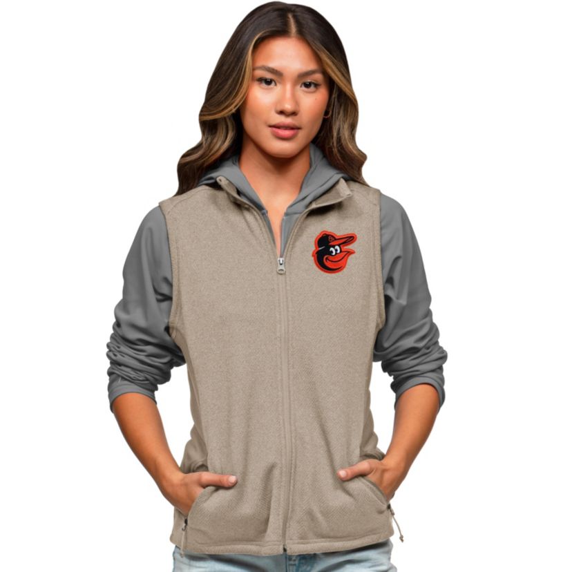 Antigua MLB Baltimore Orioles Womens Course Vest
