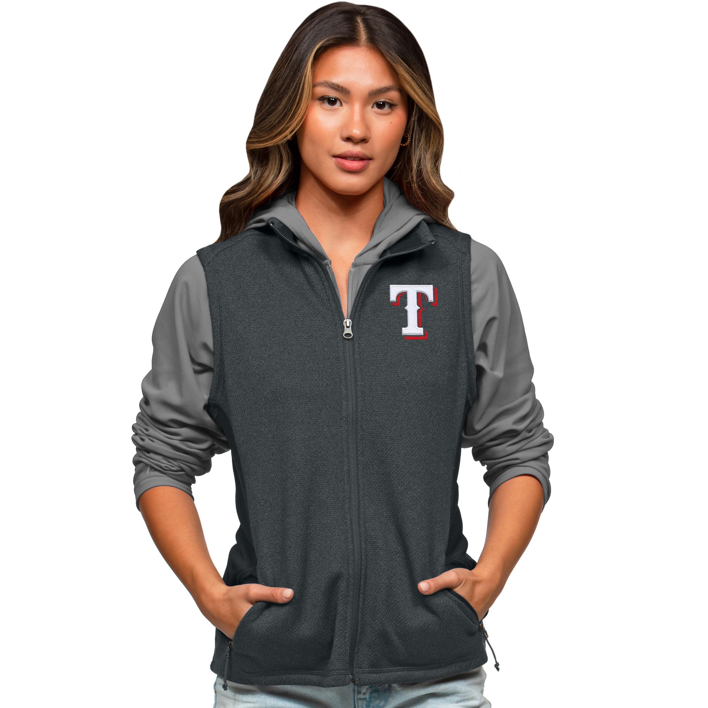 Antigua MLB Texas Rangers Womens Course Vest