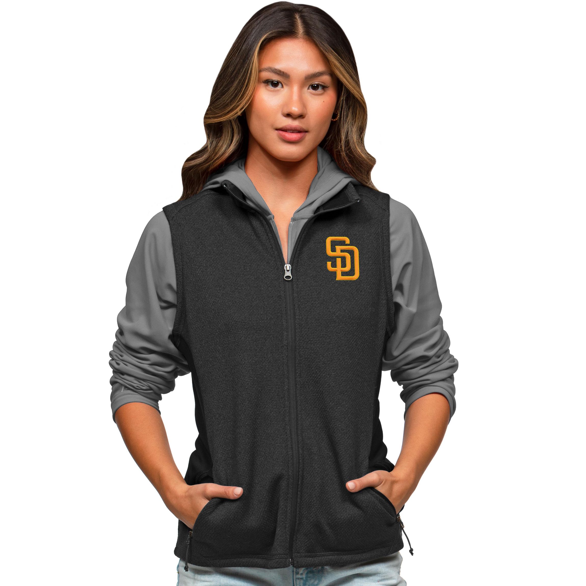 Antigua MLB San Diego Padres Womens Course Vest