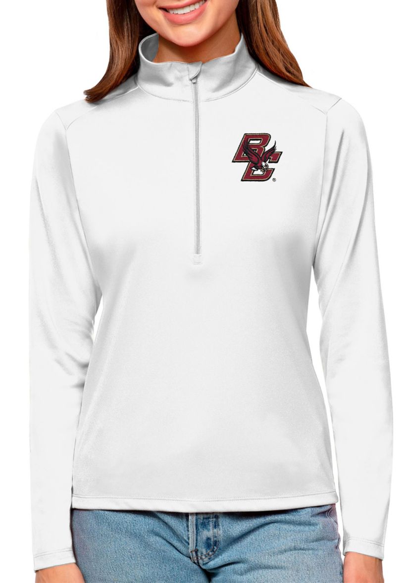 Boston College Eagles NCAA Boston NCAA Eagles Tribute Quarter-Zip Pullover Top