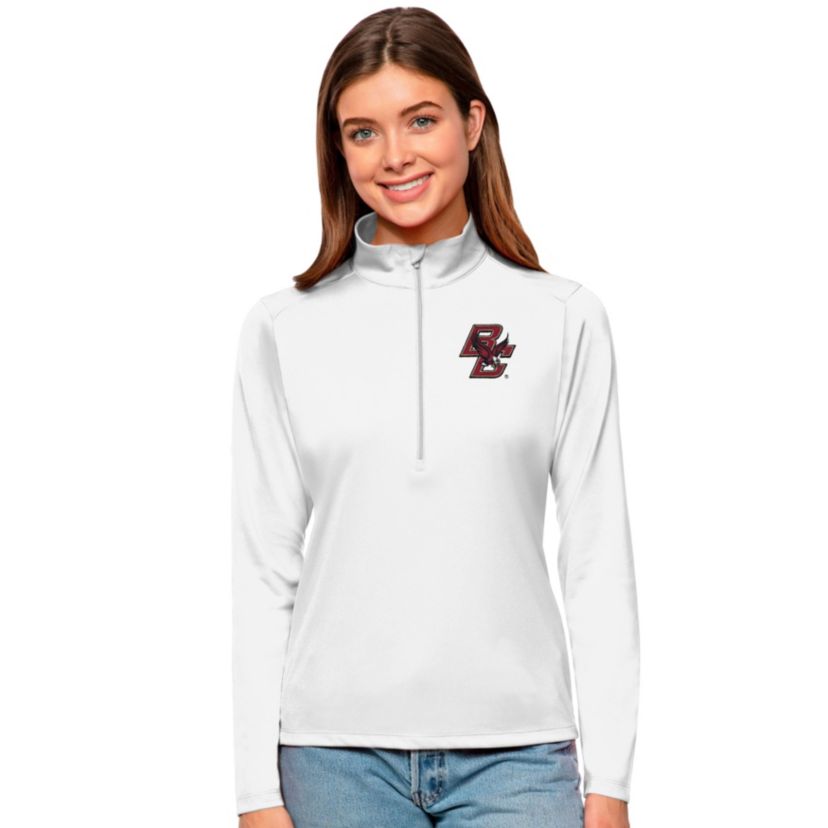 Boston College Eagles NCAA Boston NCAA Eagles Tribute Quarter-Zip Pullover Top