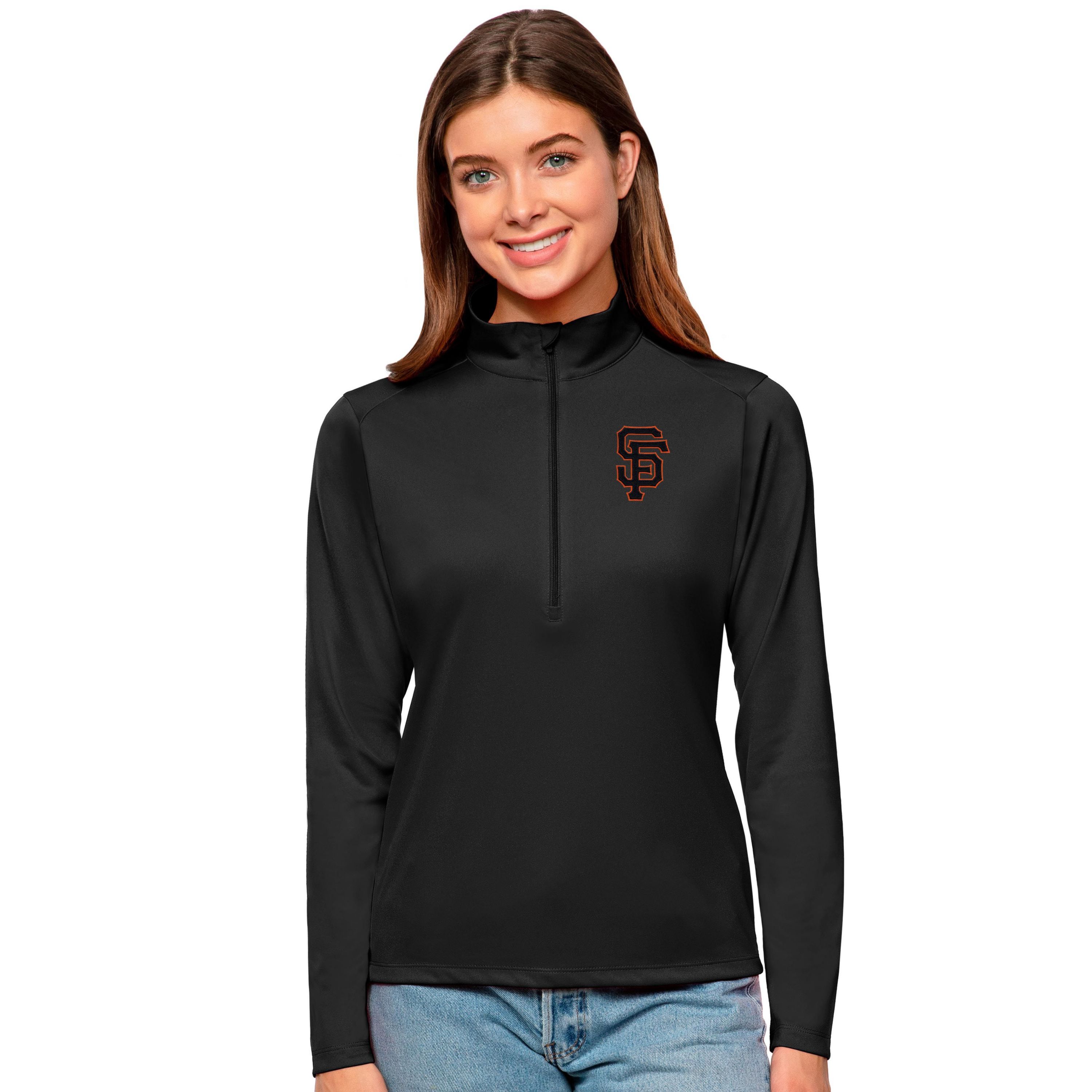 MLB San Francisco Giants Tribute Quarter-Zip Pullover Top