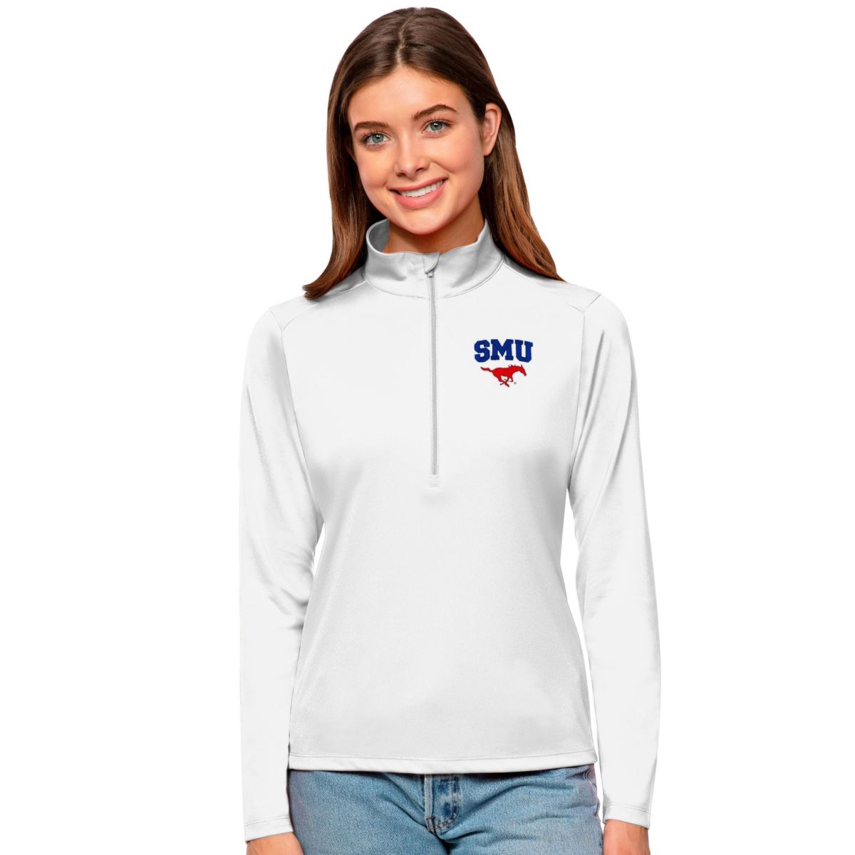 NCAA SMU Mustangs Womens Tribute Pullover