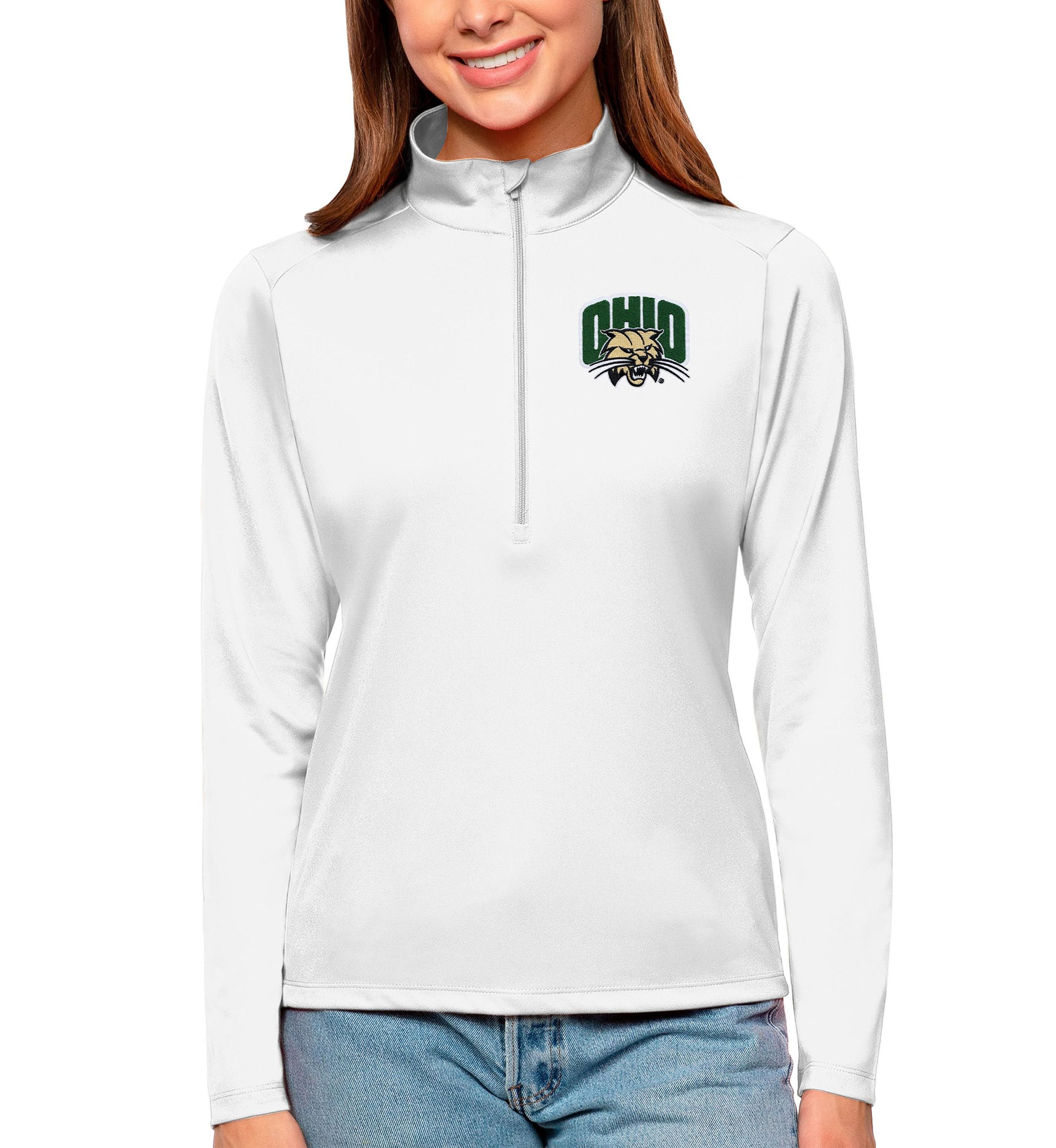 NCAA Ohio Bobcats Womens Tribute Pullover