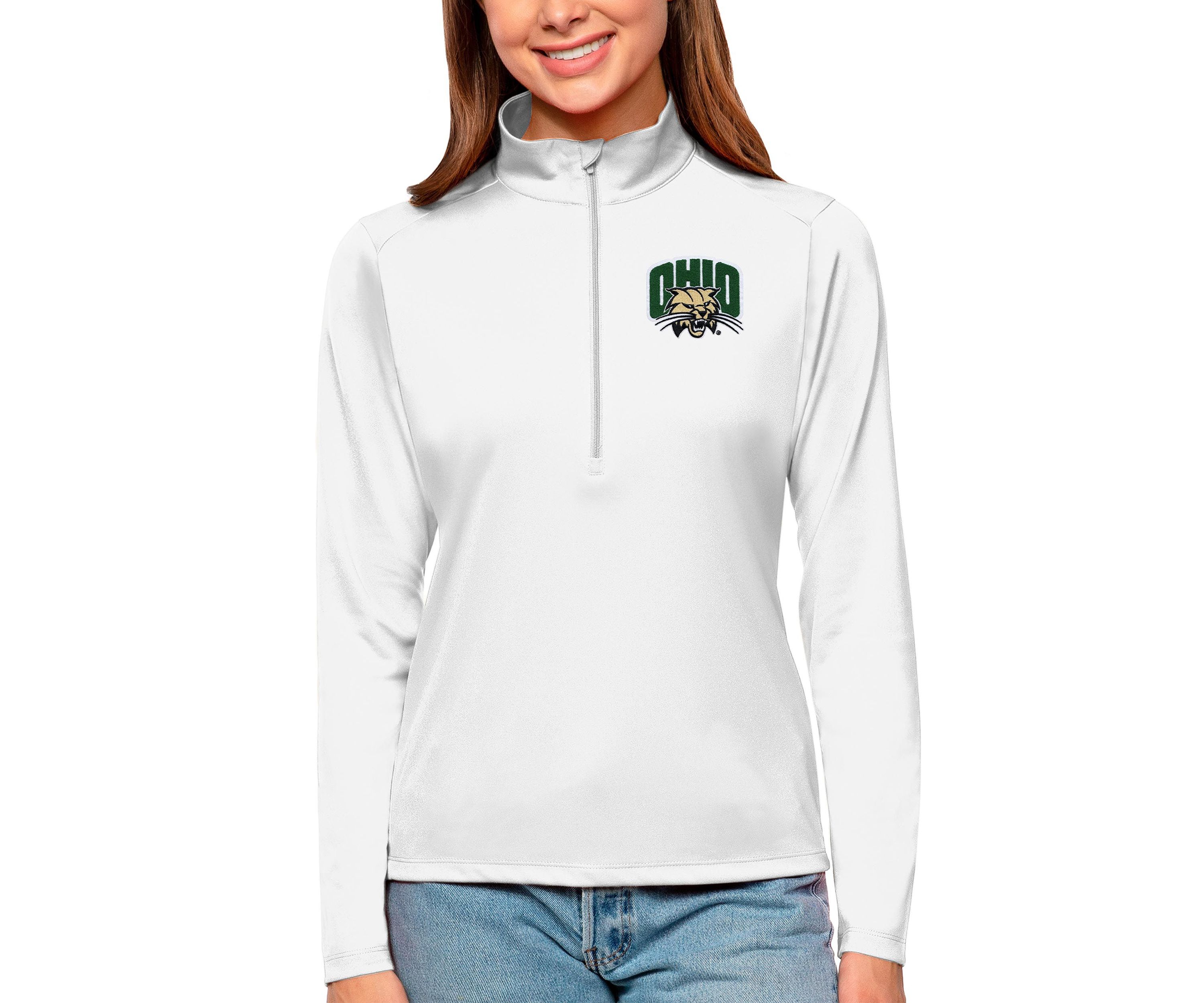 NCAA Ohio Bobcats Womens Tribute Pullover