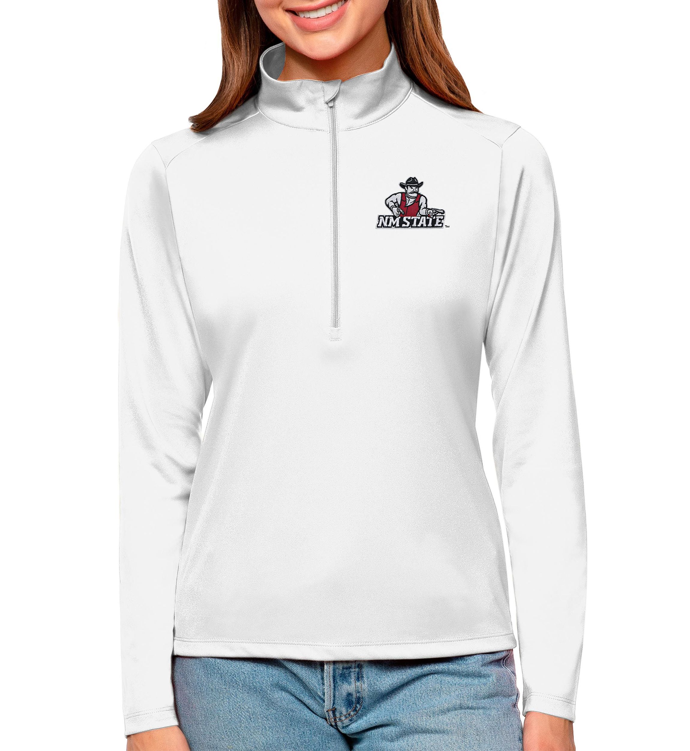 North Alabama Lions NCAA New Mexico State Aggies Womens Tribute Pullover