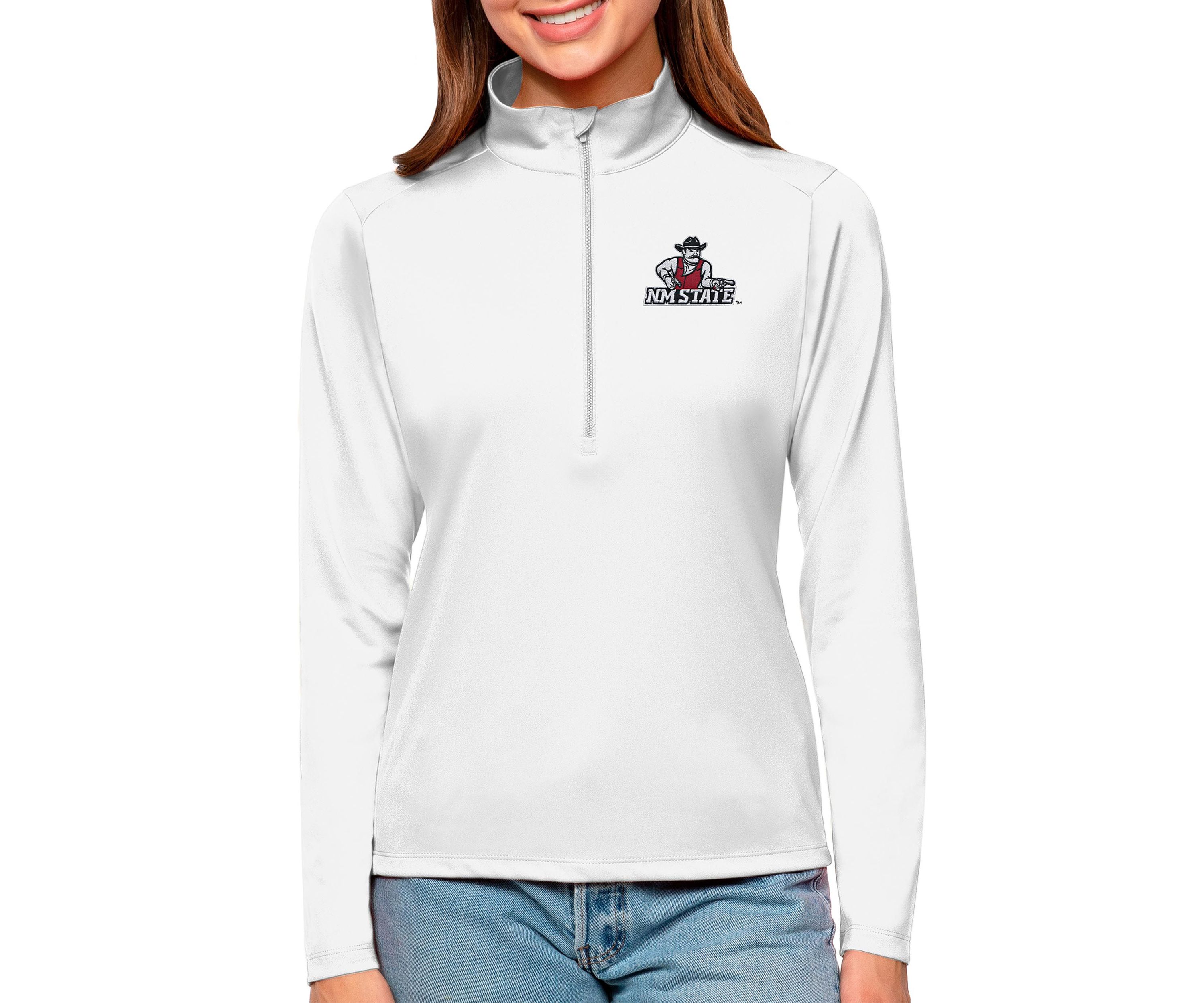 North Alabama Lions NCAA New Mexico State Aggies Womens Tribute Pullover