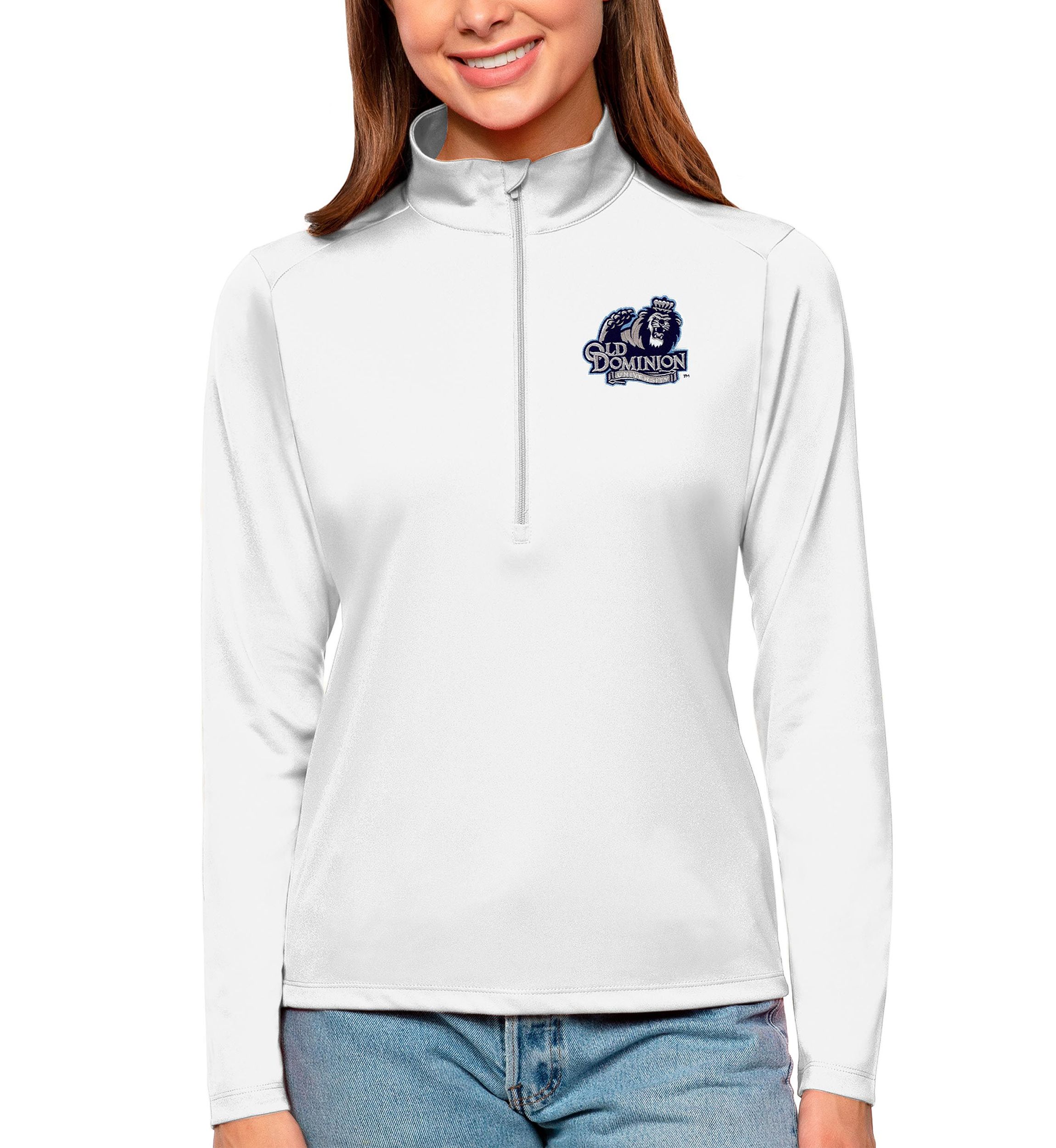 Ole Miss Rebels NCAA Old Dominion Monarchs Womens Tribute Pullover