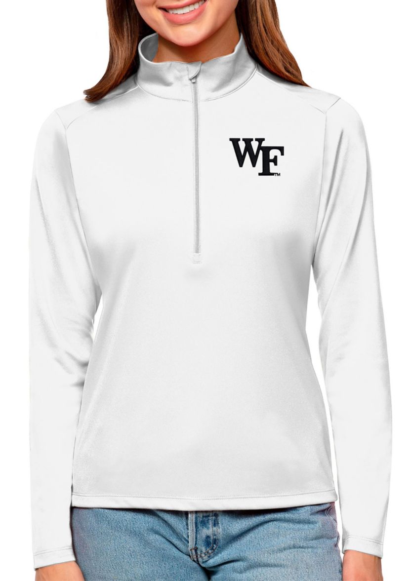 NCAA Wake Forest Demon Deacons Tribute Quarter-Zip Pullover Top