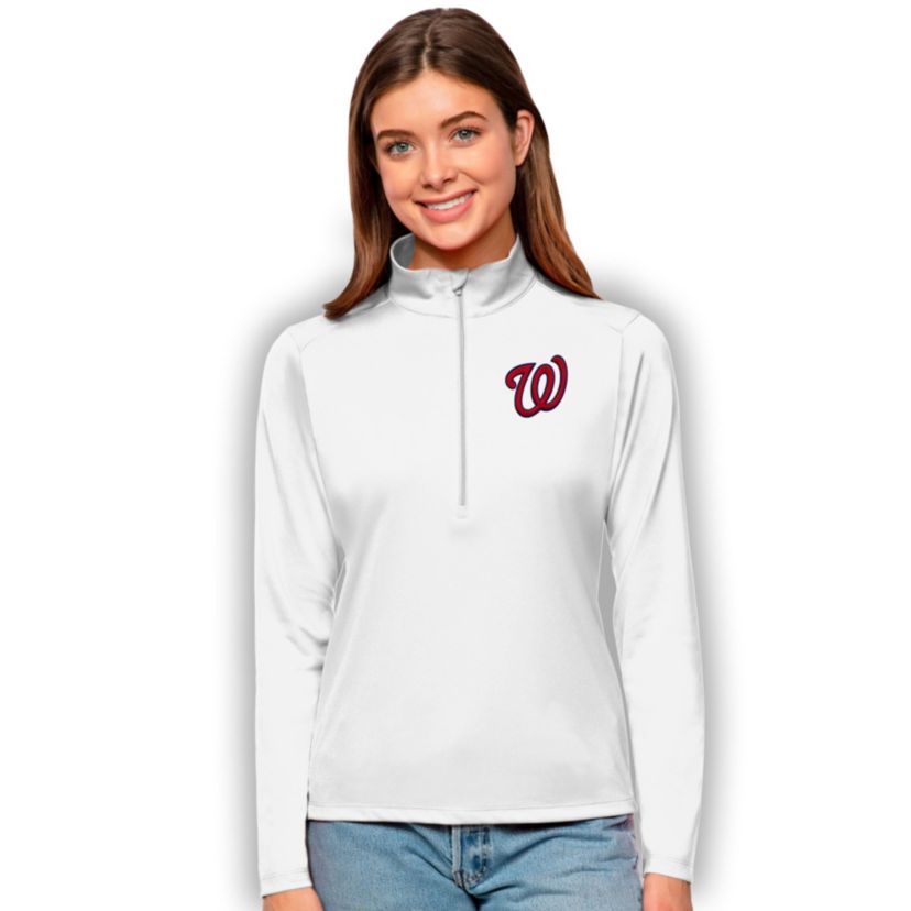 MLB Washington Nationals Tribute Quarter-Zip Pullover Top