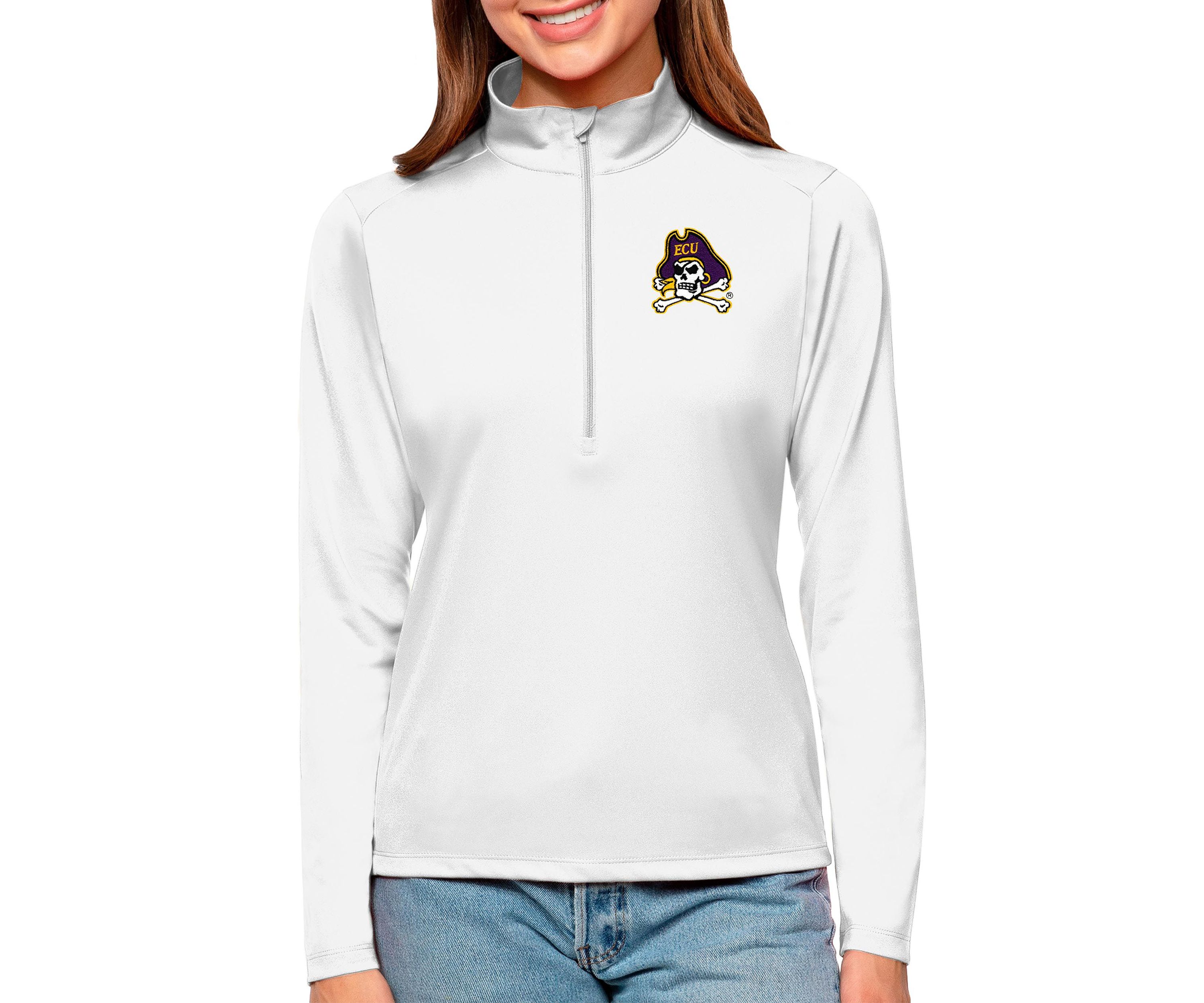 East Carolina Pirates NCAA ECU Pirates Tribute Quarter-Zip Pullover Top