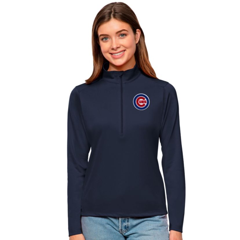 MLB Chicago Cubs Tribute Quarter-Zip Pullover Top