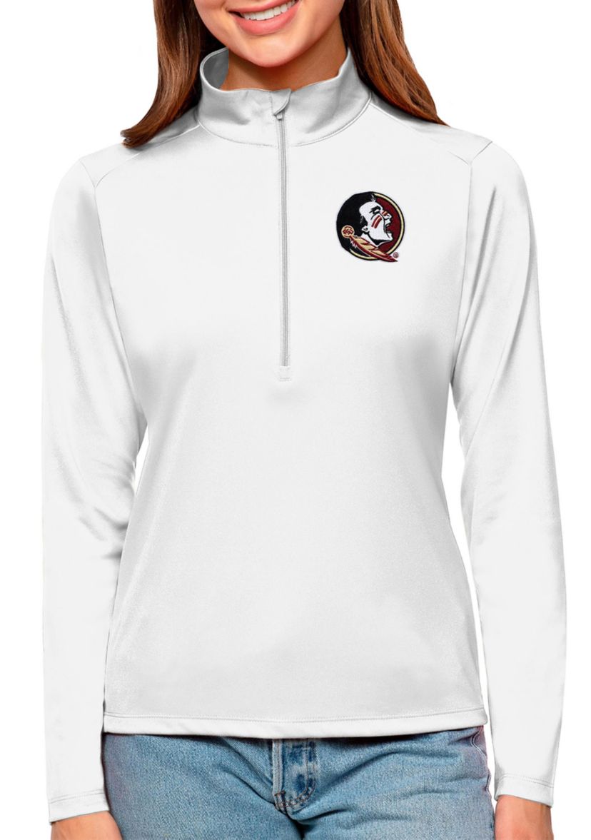 NCAA Florida State Seminoles Tribute Quarter-Zip Pullover Top