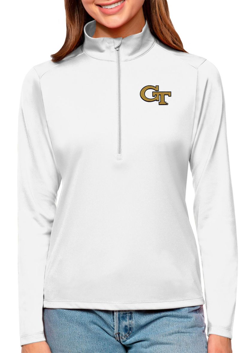 Gonzaga University Bulldogs NCAA Georgia Tech Yellow Jackets Womens Tribute Pullover