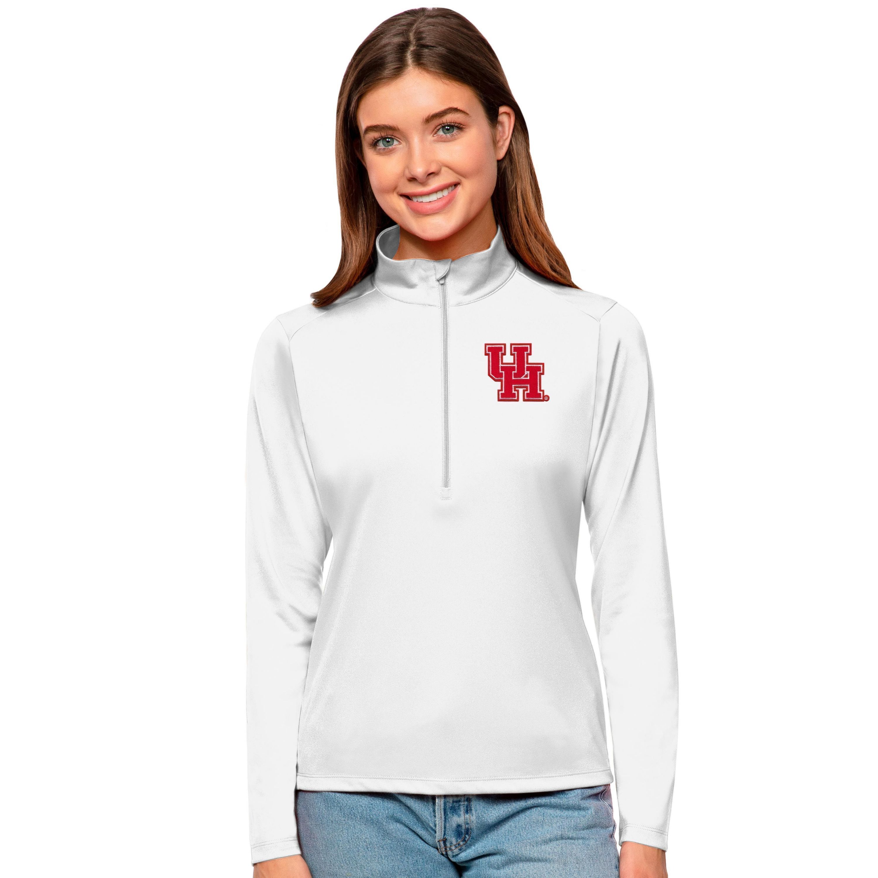 NCAA Houston Cougars Tribute Quarter-Zip Pullover Top