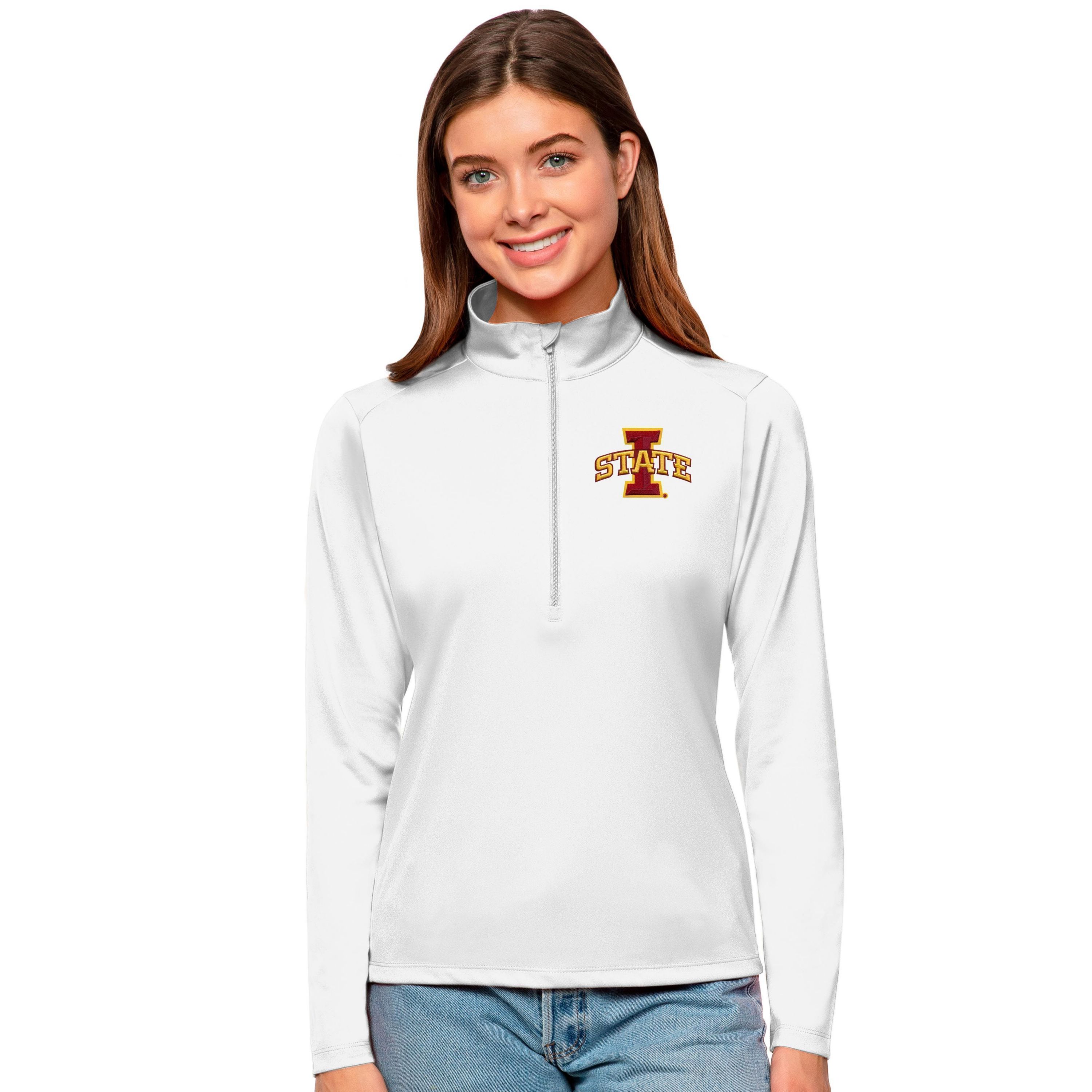 NCAA Iowa State Cyclones Tribute Quarter-Zip Pullover Top