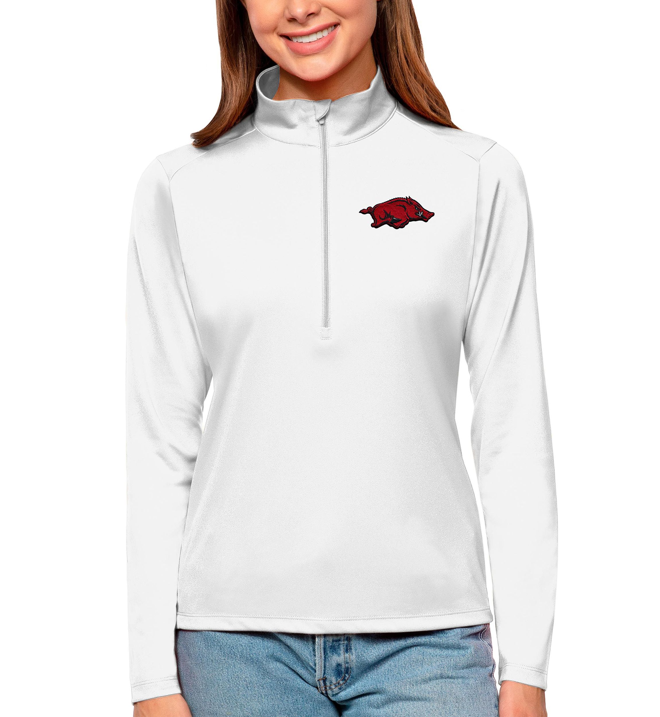 NCAA Arkansas Razorbacks Womens Tribute Pullover