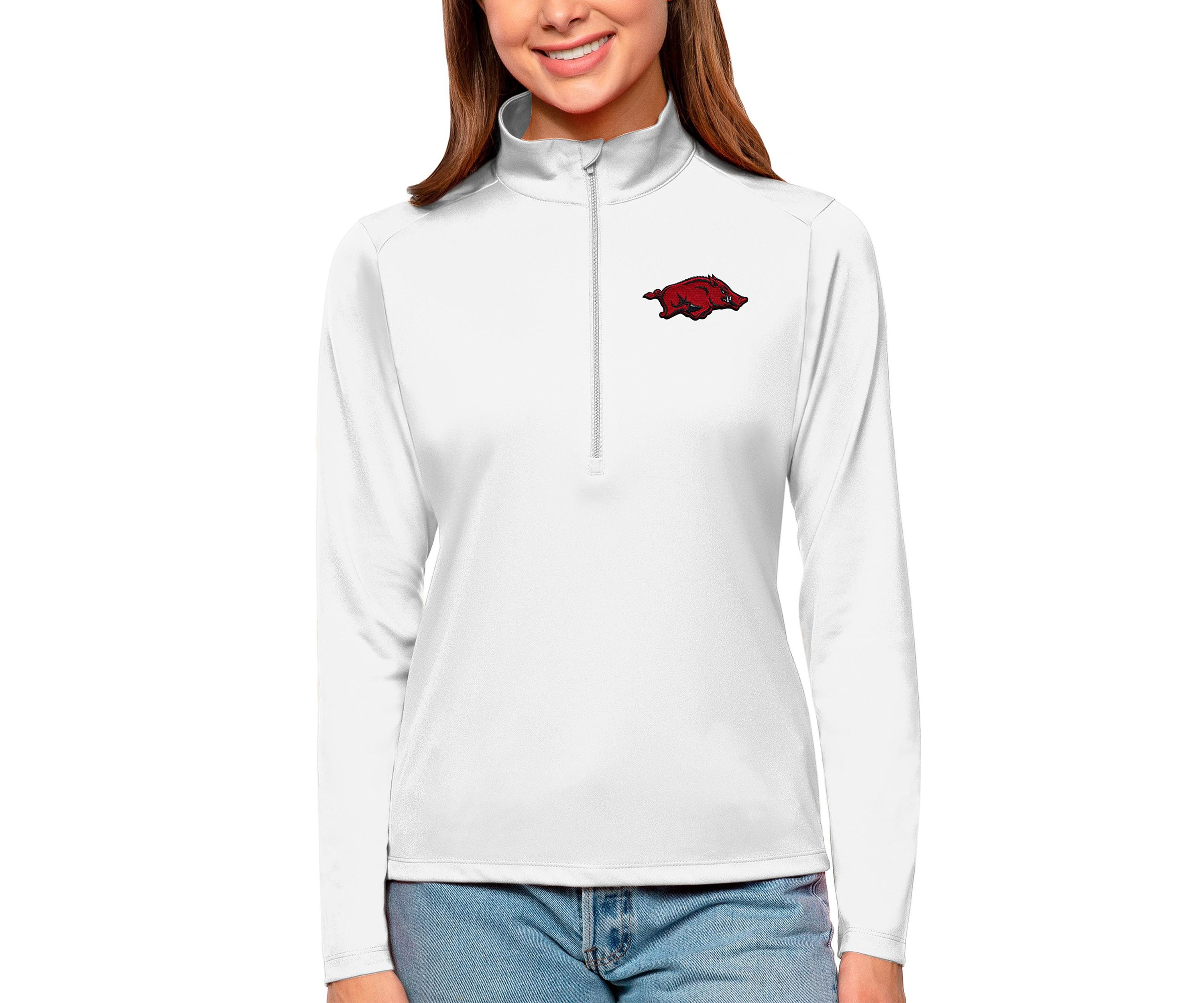 NCAA Arkansas Razorbacks Womens Tribute Pullover