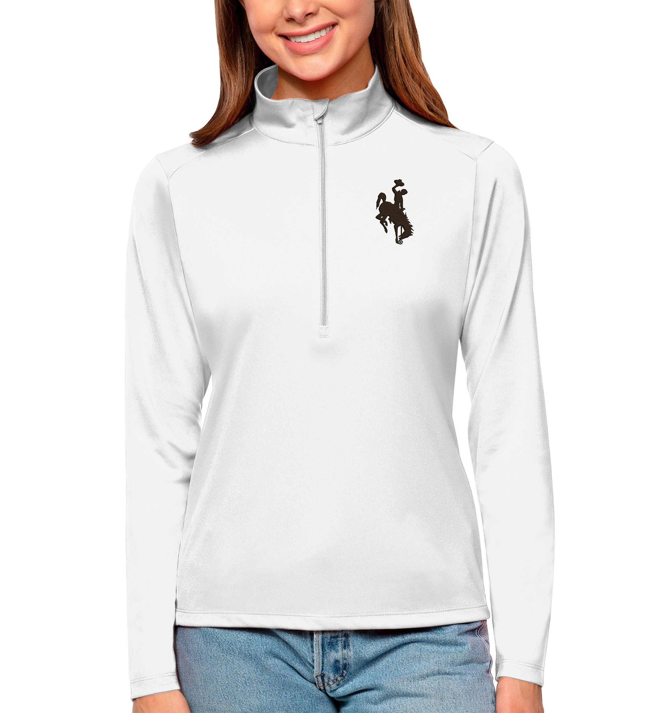 NCAA Wyoming Cowboys Womens Tribute Pullover