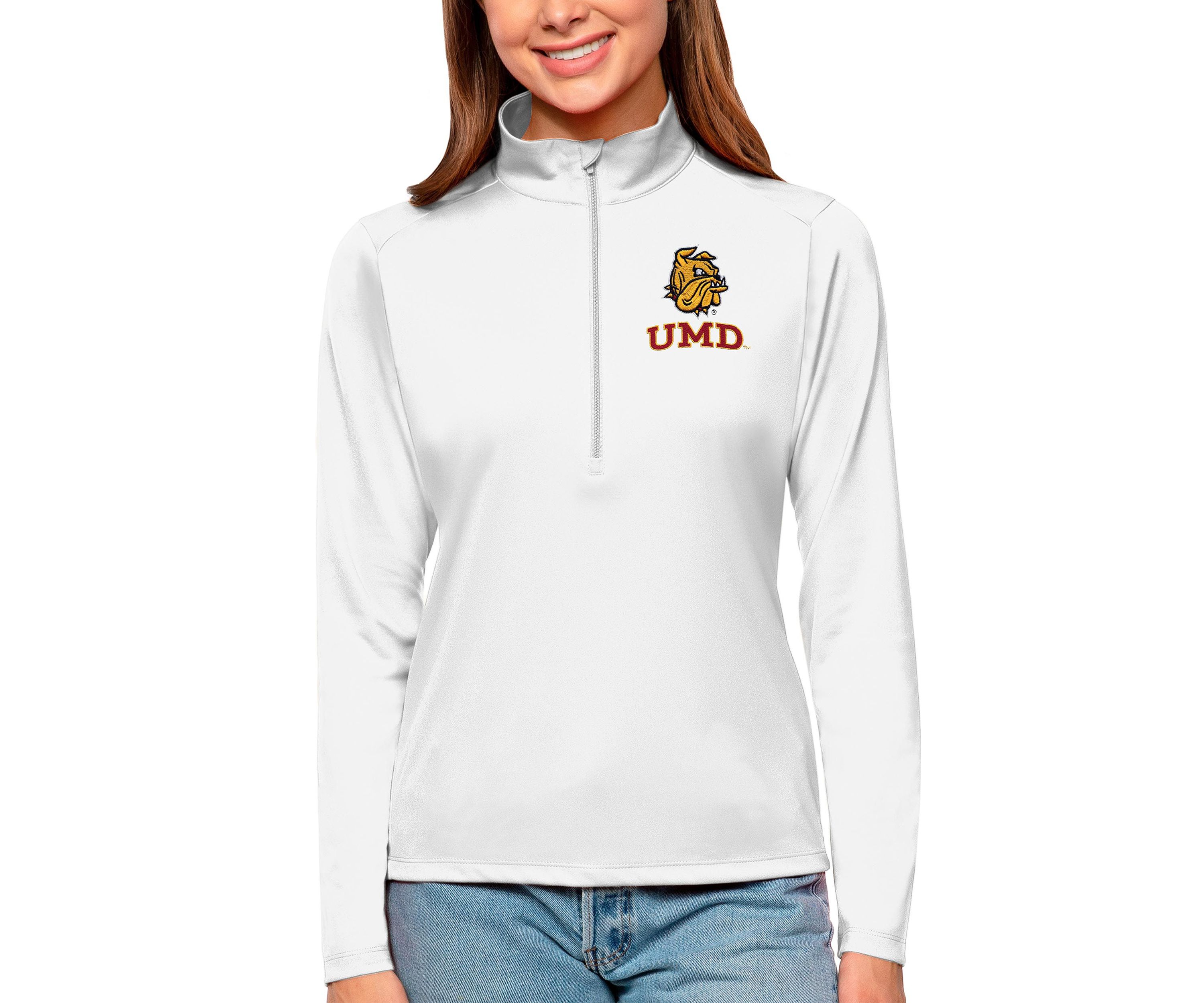 NCAA Minnesota Duluth Bulldogs Womens Tribute Pullover