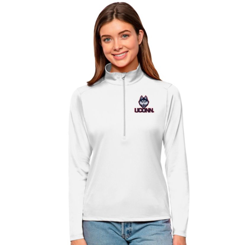 Connecticut Huskies NCAA UConn Huskies Tribute Quarter-Zip Pullover Top